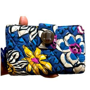 Vera Bradley Quilted Zip Around Wallet